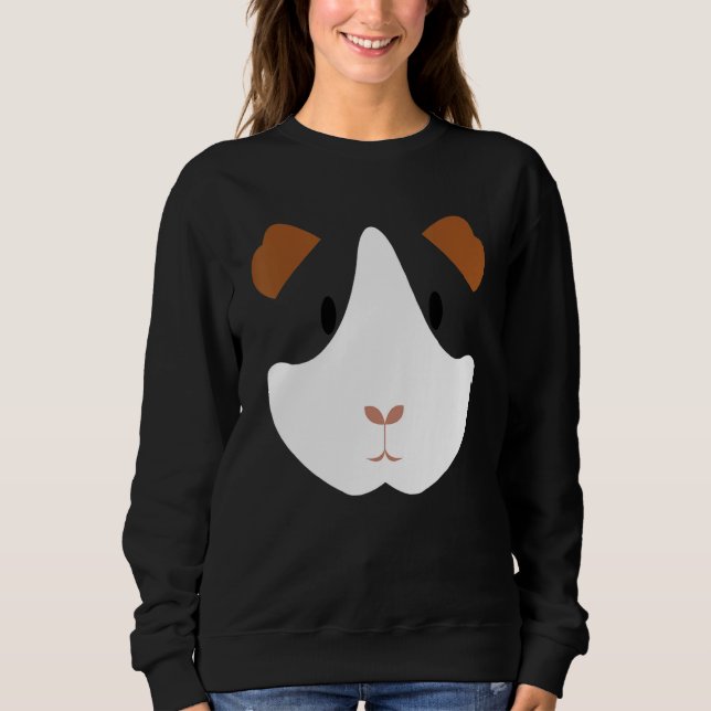 Sudadera Easy Diy Halloween Costume  Guinea Pig (Anverso)