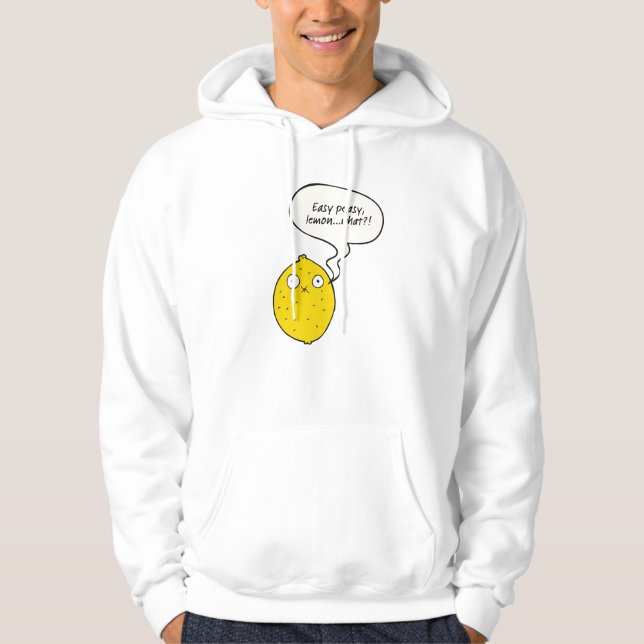 Sudadera Easy Peasy Lemon What?! (Anverso)