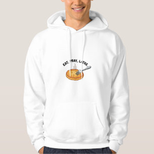 Sudadera Eat Pray Latke Jewish Hanukkah Latke Lovers