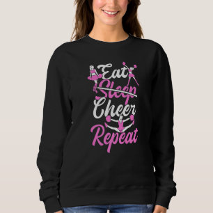 Sudadera Eat Sleep CheerLeer repetidamente 1