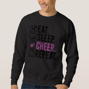 Sudadera Eat Sleep Cheermaker Repetir Wo