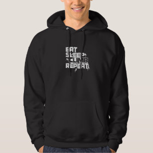 Sudadera Eat Sleep Climb Bouldering Rock Climbing Extreme S