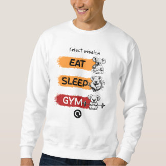 Sudadera Eat Sleep Gym