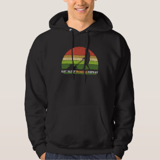 Sudadera Eat Sleep Mowing Repeat Lawn Mower Gardening