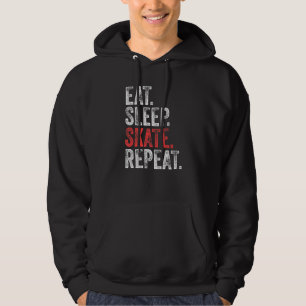 Sudadera Eat Sleep Skate Repetir Patinaje De Hielo Patinaje
