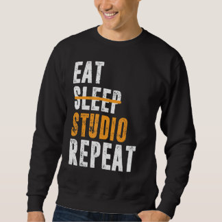 Sudadera Eat Sleep Studio Repeat Architect Designer Archite