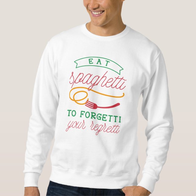 Sudadera Eat Spaghetti (Anverso)