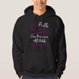 Sudadera Eating Disorders Awareness Purple Ribbon Christian