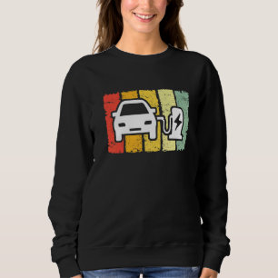 Sudadera Eauto Electric Car Electric Car Driver Electric Ca