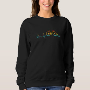 Sudadera Ecg Heartbeat Road Biker Ciclismo Ciclismo Ciclism