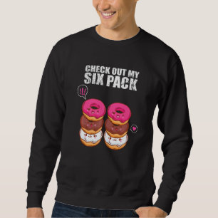 Sudadera Echa un vistazo a mi donación de seis paquetes - G