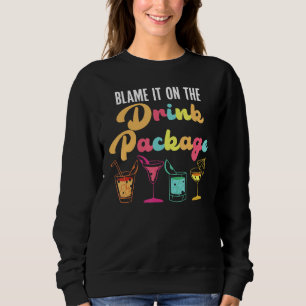 Sudadera Échale la culpa al paquete de bebidas crucero barc