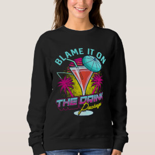Sudadera Echale la culpa al paquete de bebidas Vacaciones e