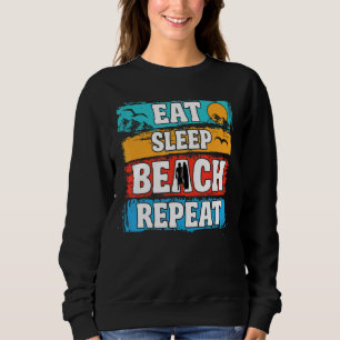 Sudadera Eche Sleep Beach Repetir la playa de surf de veran