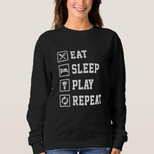 Sudadera Eche Sleep Play Badminton Player Shuttlecock Sport