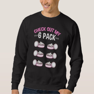 Sudadera Eche un vistazo a mi esteticista de seis paquetes