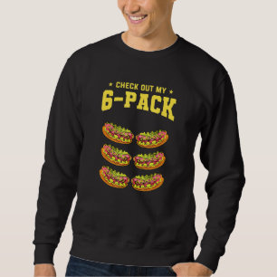 Sudadera Eche un vistazo a mi paquete de seis alimentos par
