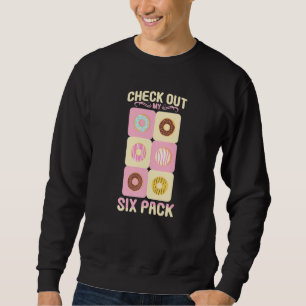 Sudadera Eche un vistazo a mi paquete de seis Donut Tee Fun