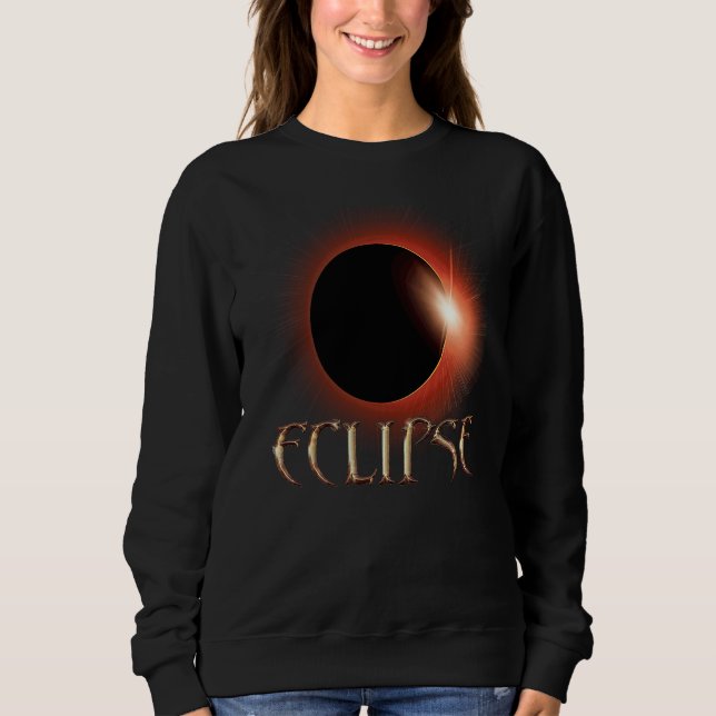 Sudadera Eclipse Anual 14 Oct 2023 y Eclipse Total Abril (Anverso)