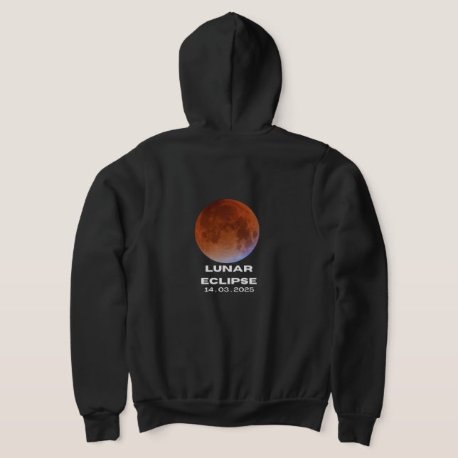 Sudadera eclipse lunar (Distribución Reverso )