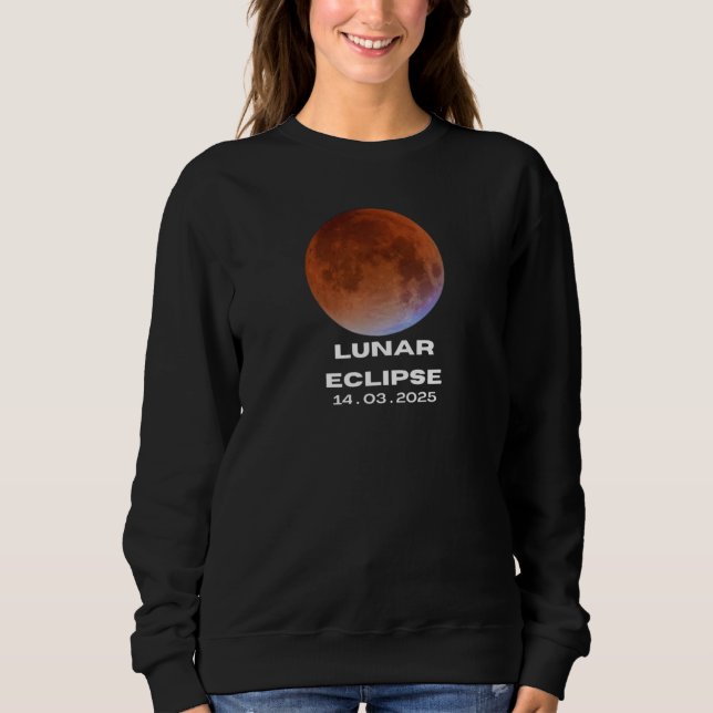 Sudadera eclipse lunar (Anverso)