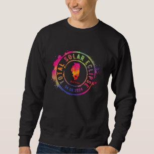 Sudadera Eclipse Solar Total 2024 EE. UU. Illinois Mount Ve