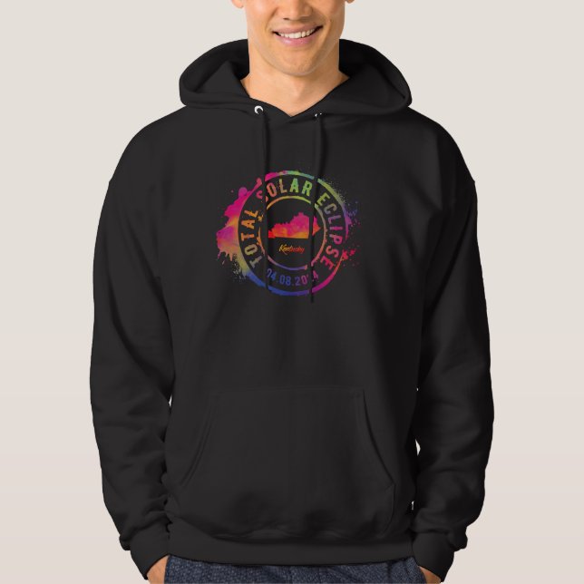 Sudadera Eclipse solar total 2024 EE.UU. Kentucky Totality  (Anverso)