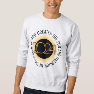 Sudadera ECLIPSE SOLAR TOTAL 2024 En El Principio De Dios