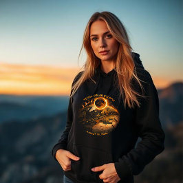 Sudadera Eclipse Total de Sol 2026 - Camino de Totalidad