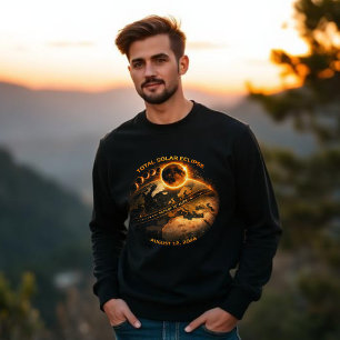 Sudadera Eclipse Total de Sol 2026: Camino de Totalidad