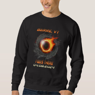 Sudadera Eclipse Total de Sol Estuve Allí Barre Vermont VT