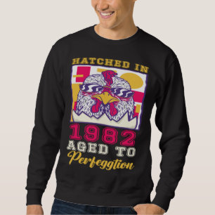Sudadera Eclosionado en 1982 Envejecido a la Perfección