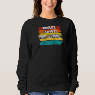 Sudadera Economista de casa, economista de casa más Okayer