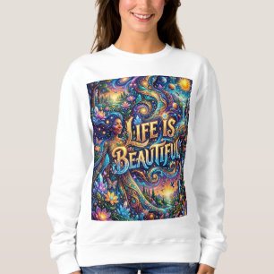 Sudadera Ecos Eteriales: Donde el Cosmos se Encuentra con e