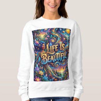 Sudadera Ecos Eteriales: Donde el Cosmos se Encuentra con e