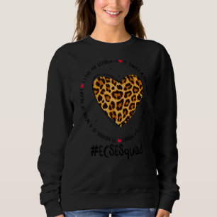Sudadera Ecse Teacher Squad Apreciación Semana De Vuelta A 