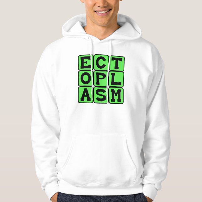 Sudadera Ectoplasma, baba de fantasma (Anverso)