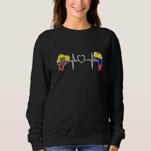 Sudadera Ecuador Venezuela Bandera Ecuatoriano Venezolano C
