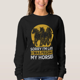 Sudadera Ecuestre Genial  Cabalgata Caballo Montar