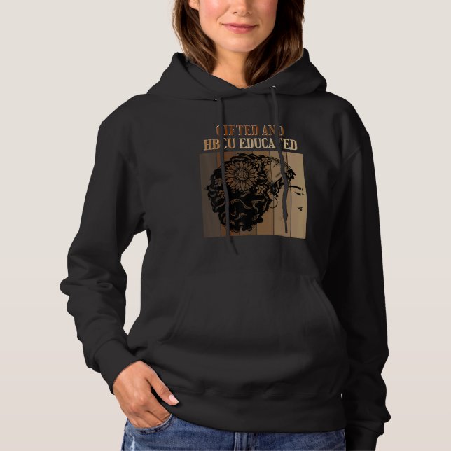 Sudadera ed And HBCU Educated Historical Black Colleges (Anverso)