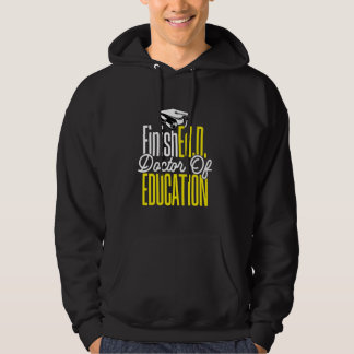 Sudadera Ed.D. Finalización de doctoradoEd.D. Médico de E