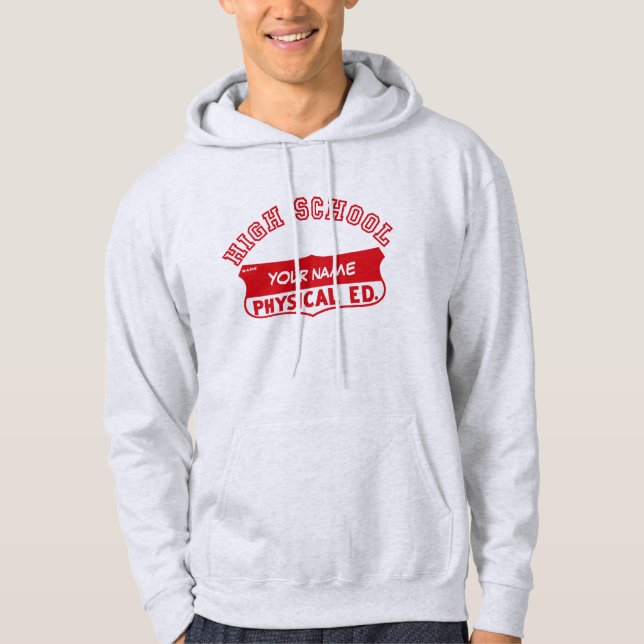 Sudadera Ed físico retro (Anverso)