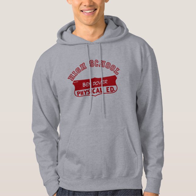 Sudadera Ed físico retro (Anverso)