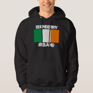 Sudadera Edenderry, Irlanda con bandera irlandesa