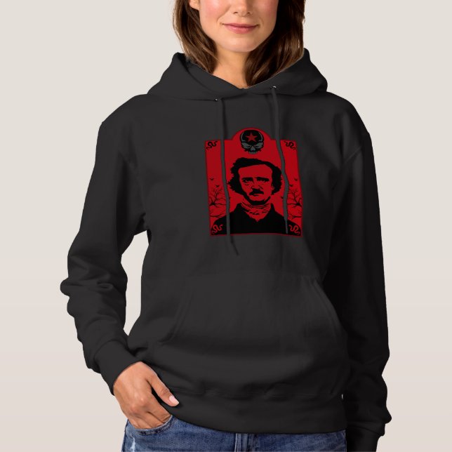 Sudadera Edgar Allan Poe Black Raven (Anverso)