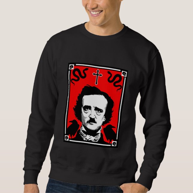 Sudadera Edgar Allan Poe original (Anverso)