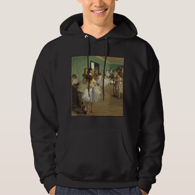 Sudadera Edgar Degas La Clase de Baile Impresionismo de Bal (Anverso)