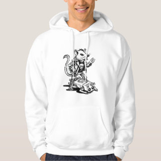 Sudadera Edgy Punk Rat Rodent Rebellion Alternative Urban