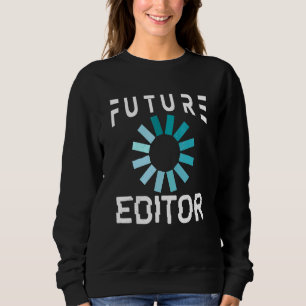 Sudadera Edición del editor de vídeo futuro