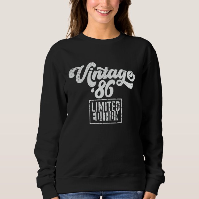 Sudadera Edición Limitada - Cosecha 1986 (Anverso)
